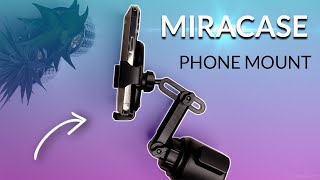 The Miracase Car Cup Holder Phone Mount [upl. by Barthelemy]