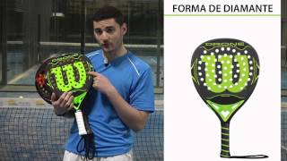 Tipos de palas de padel  Curso pádel iniciación [upl. by Neeven]