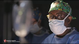 Inside Surgery with Pediatric Surgeon Edward M Barksdale Jr MD [upl. by Nevram580]