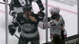 Nick Foligno vs Tanner Jeannot [upl. by Yrogerg]