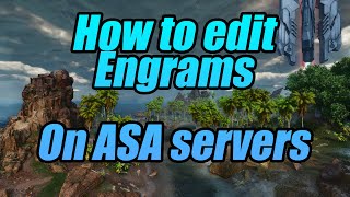 How increase Engram Points for Ark Ascended Nitrado or Dedicated [upl. by Ceevah]