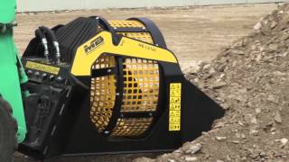 MB Screening bucket for Skid Steers Backhoes [upl. by Adnovad674]