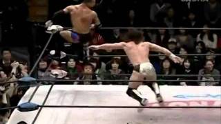 Wrestling Moves»Ricochet»Springboard Cutter [upl. by Kravits428]