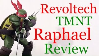 Revoltech Nickelodeon TMNT Teenage Mutant Ninja Turtles RAPHAEL Action Figure Review ReDo Review [upl. by Brenton]