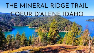 THE MINERAL RIDGE TRAIL COEUR DALENE IDAHO [upl. by Gasparo]