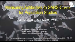 Measuring Antibodies to SARSCoV2 Webinar [upl. by Aliuqehs]