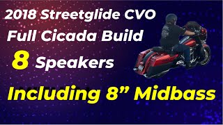 2018 CVO eight speaker Cicada build [upl. by Ruskin]