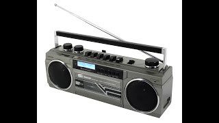 Soundmaster SRR70TI Retro Stereo Radiokassettenrekorder mit DAB und USBSDBT Wiedergabe [upl. by Laveen]