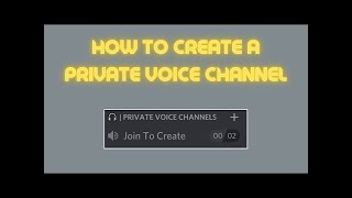 How To Create Join For Create Vc in Discord 2021  Full Tutorial  🅼г ᏔᏂO [upl. by Freddie]