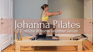 20 Minute Pilates Reformer Series  Johanna Pilates [upl. by Rape]