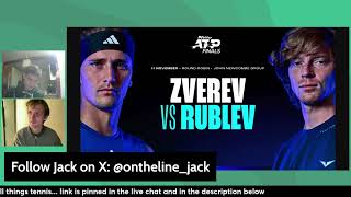 Alexander Zverev  Andrey Rublev ATP Finals Preview amp Prediction [upl. by Valera931]