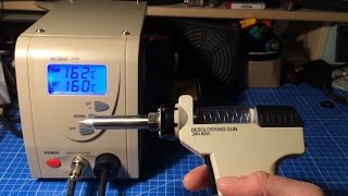 Cheap ZD915 Desoldering Station Review [upl. by Nylimaj]