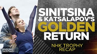 Sinitsina amp Katsalapov win NHK Trophy Chock amp Bates Takahashi  THAT FIGURE SKATING SHOW [upl. by Vince]