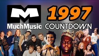 All the Songs from the 1997 MuchMusic Countdown [upl. by Ramyar]