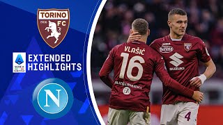 Torino vs Napoli Extended Highlights  Serie A  CBS Sports Golazo [upl. by Htinnek]