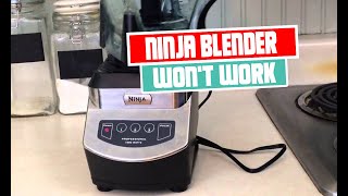 Ninja Blender Troubleshooting  Why It Wont Work and How to Fix It [upl. by Messing]