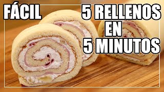 PIONONO SALADO 5 IDEAS en 5 MINUTOS Deliciosos y Fáciles [upl. by Herodias654]