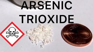 Making toxic arsenic trioxide from ore As2O3 [upl. by Genovera185]