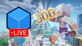 Playing Cubecraft Live 500 subscriber Giveaway [upl. by Modla451]