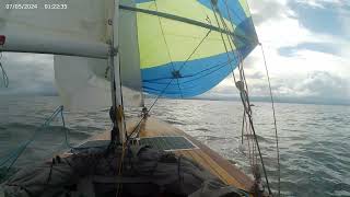 Day 68 Eigg to Arisaig in a cruising dinghy [upl. by Herold404]