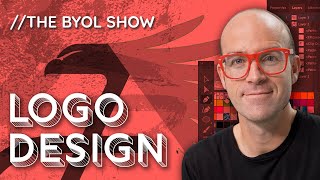 How to Design a Logo for Beginners  BYOL Show EP1 [upl. by Lativa]