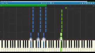 Alan Walker  Fade  distorted Piano cover Synthesia midi [upl. by Ajssatan]