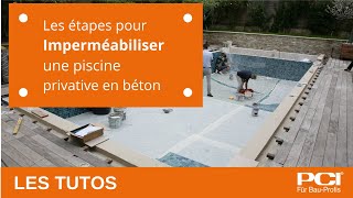 Comment imperméabiliser une piscine en béton [upl. by Adon184]