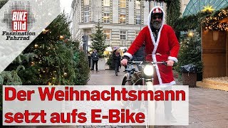 Der Weihnachtsmann setzt aufs EBike [upl. by Einahpad]