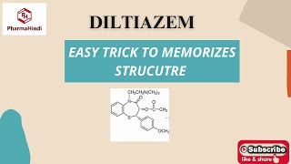 Diltiazemfunny trick to remember  Medicinal Chemistry  Calcium channel blocker [upl. by Renato]