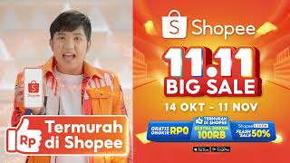 Ikut Jirayut Belanja di Shopee 1111 Big Sale  Shopee Live Flash Sale 50 amp Gratis Ongkir RP0 [upl. by Dremann]