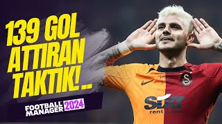 139 GOL ATTIRAN TAKTİK  Football Manager 2024 Taktik Önerisi [upl. by Skrap]