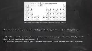 Na podstawie położenia pierwiastka chemicznego w układzie okresowym można określić liczby powłok [upl. by Retnuh]