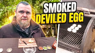 Unbelievable Thanksgiving Recipe Try This Smoked Deviled Egg Hack [upl. by Sorensen615]