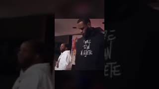 Lebron James listening to trash beat [upl. by Leinadnhoj]