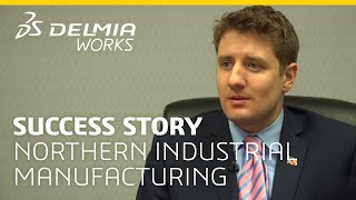 DELMIAworks formerly IQMS Customer Story  Northern Industrial Manufacturing [upl. by Wyler]