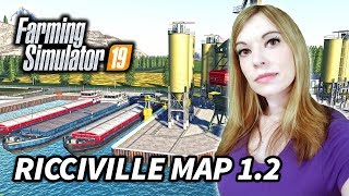 Lets Play FS19 RICCIVILLE MAP MP  LS19 Mods  Map Mining Tractors Truck Tools [upl. by Skipton642]