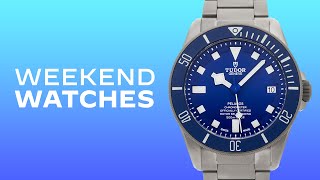 Inventory Show Tudor Pelagos Blue Review With Luxury Watches and Guide [upl. by Eniahs663]