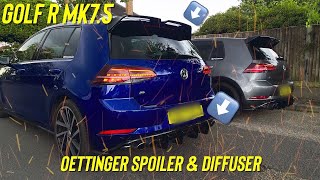 INSANE Oettinger Spoiler and Diffuser for GOLF R MK75 🔥  2PetrolHeads [upl. by Miranda746]