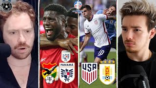 USMNT ELIMINATED By Uruguay Panama Make HISTORY Massive Referee Controversy  Copa America Recap [upl. by Eoz543]