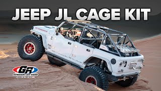 Want To Stay SAFE While OffRoading You Need To Check Out GENRIGHT’s Full Roll Cage For The JLU [upl. by Leoine]