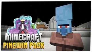 Minecraft  KOSMICI W KOSMOSIE  Pingwin Pack Lets Play 30 [upl. by Namia]