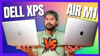 MACBOOK AIR M1 vs DELL XPS 13 saiba qual COMPRAR ✅ [upl. by Skvorak]