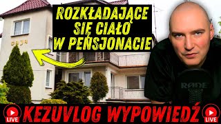 ROZKŁADAJĄCE SIĘ CIAŁO W PENSJONACIE W ŁEBIE  KEZUVLOG LIVE [upl. by Keefer765]