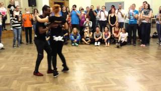 Eddy Vents and Kristina Shatalova kizomba workshop [upl. by Misha749]