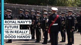 Royal Navys NEWEST officers pass out at BRNC Dartmouth [upl. by Draw]