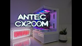 Antec CX200M case review and Timelapse build [upl. by Ocirne797]