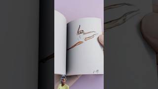 H RemixmrcomfortPerfect Split Leap With Mia  Flipbook Creativity Flipbookl slowed [upl. by Dnar]