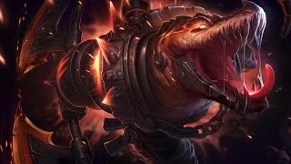 Renekton Terra Abrasada  Skin Spotlight Completo [upl. by Lokin]