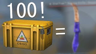 i opened 100 csgo prisma cases and this is what i got [upl. by Nesnaj364]