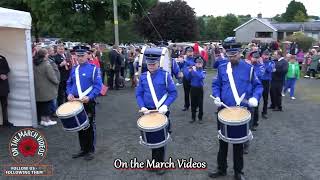 Tannaghhill Flute  Tullyvallen Band Parade 2024 [upl. by Ynatterb]